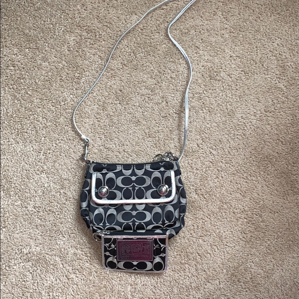 Coach Bag & Matching Coin Purse